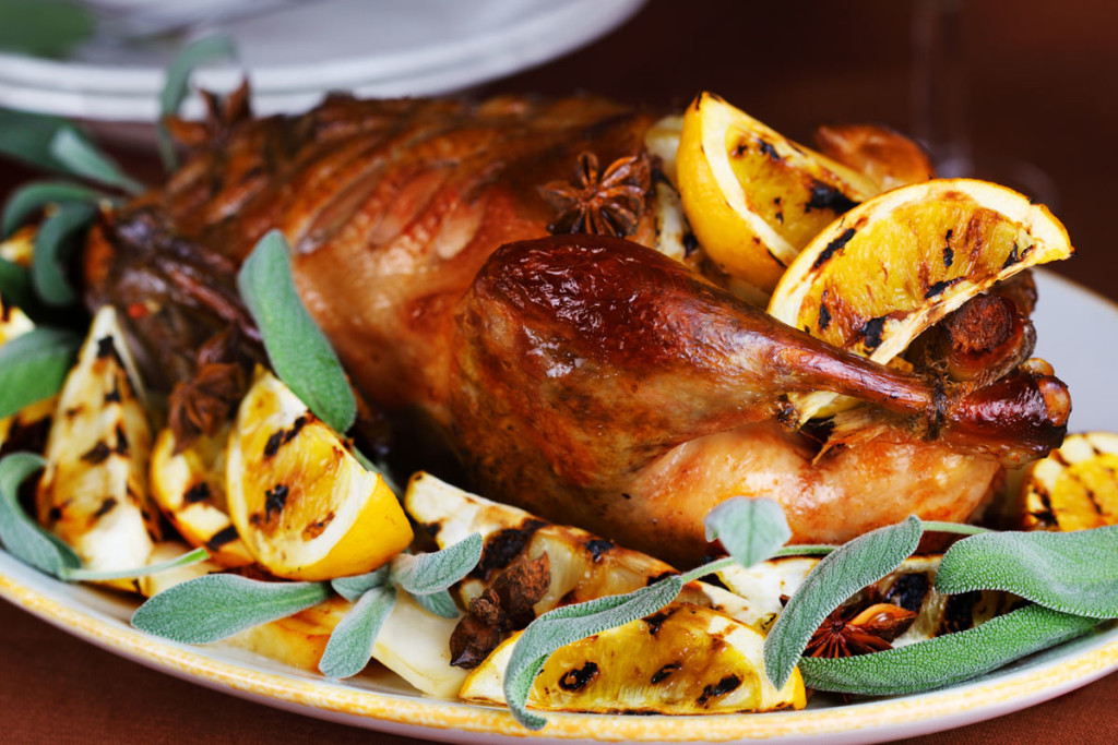 ROASTED DUCK WITH ORANGE AND GINGER GLAZE – Mt Torrey Farms